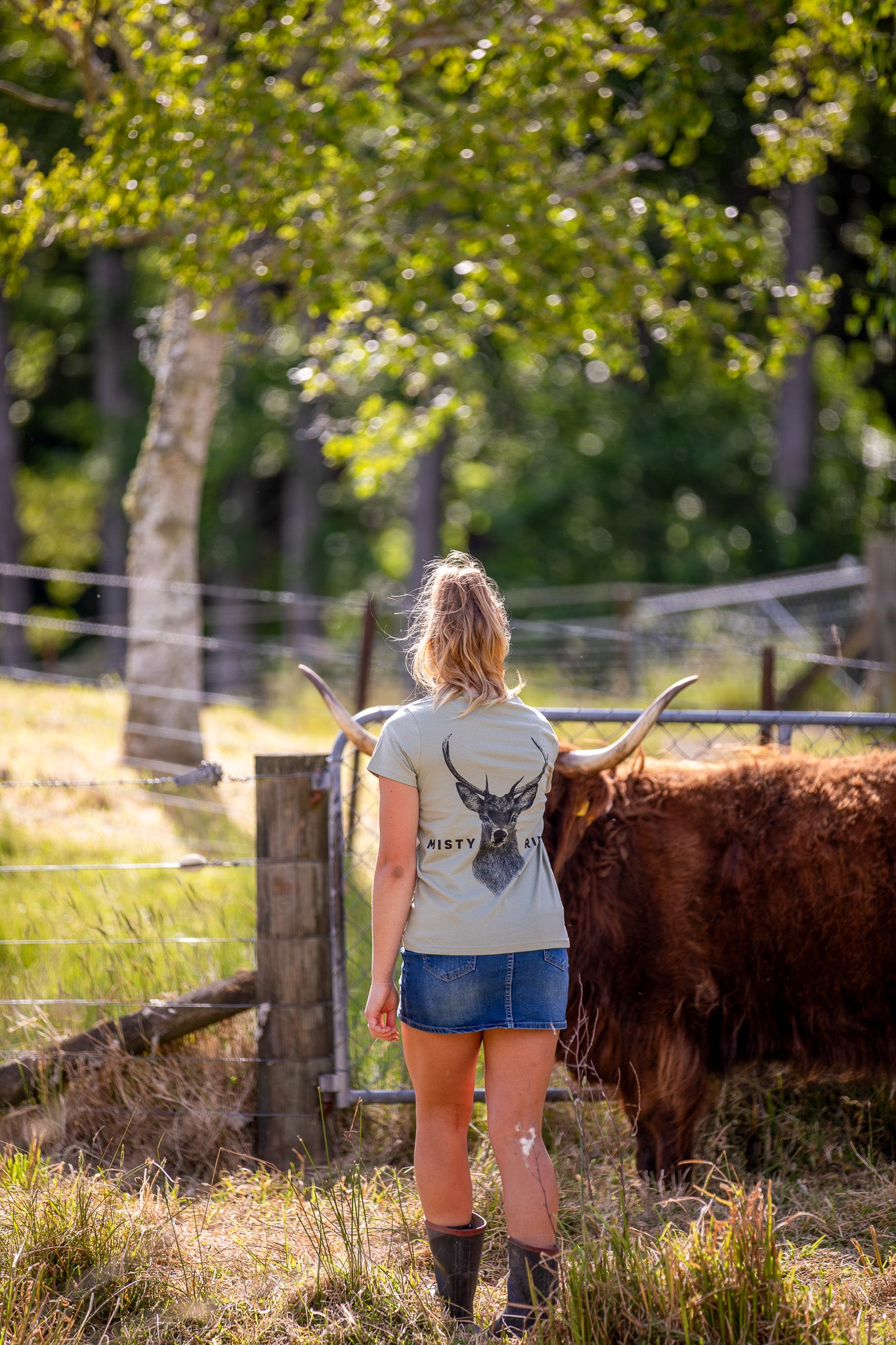 Womens Stag T-shirt