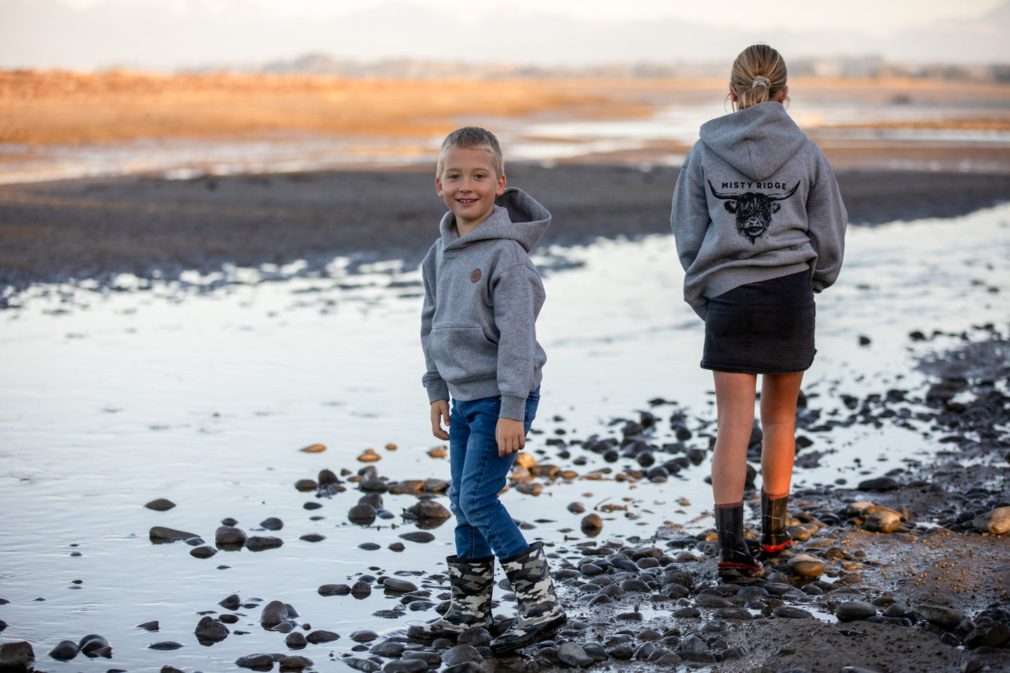 NZ Kids Hoodie Clothing Warm Outdoors Misty Ridge