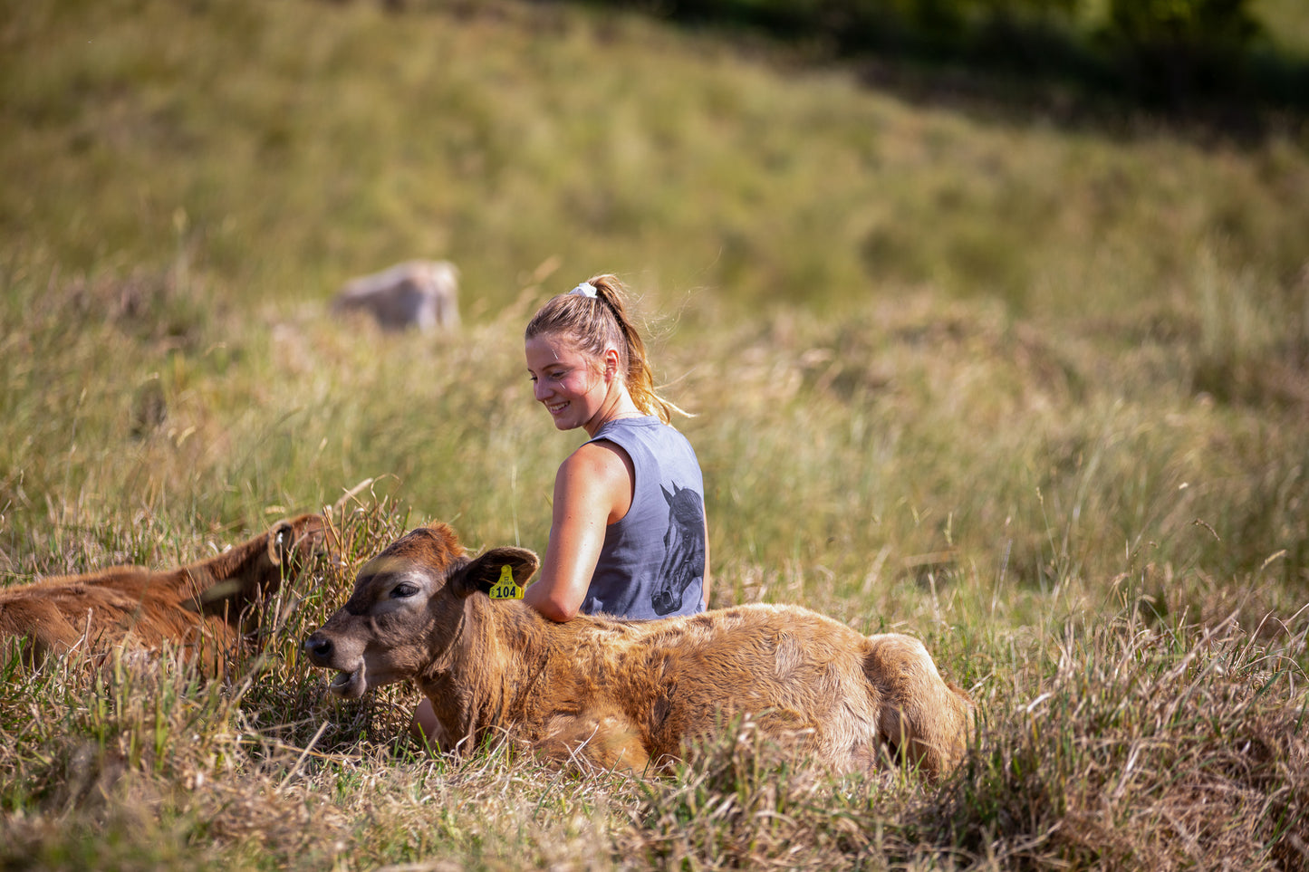 Womens Horse Singlet Top