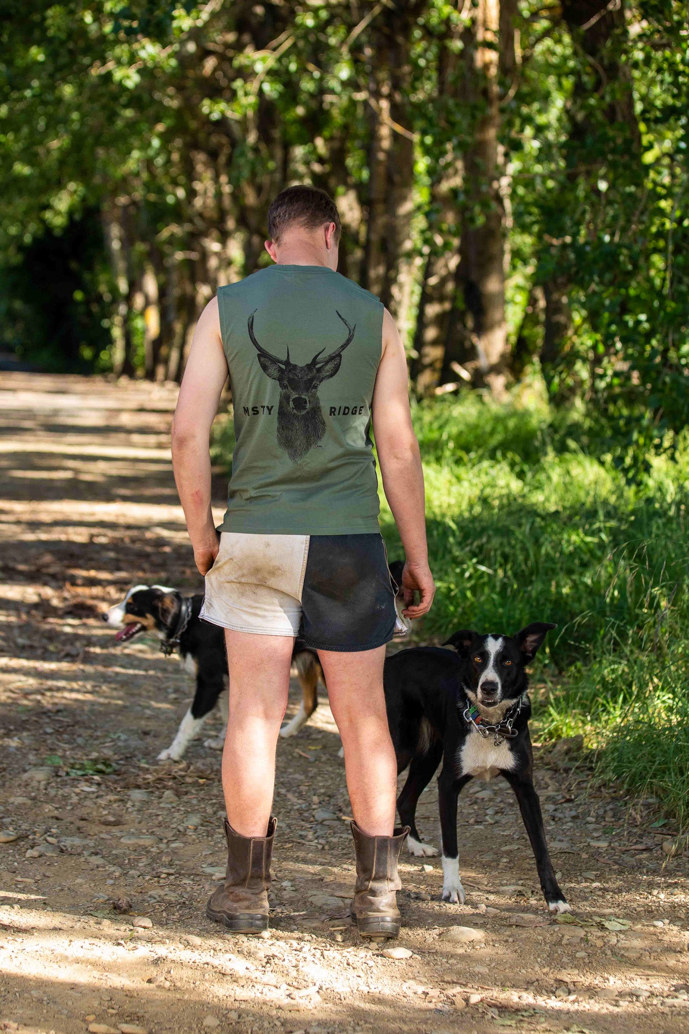 Mens Stag Singlet