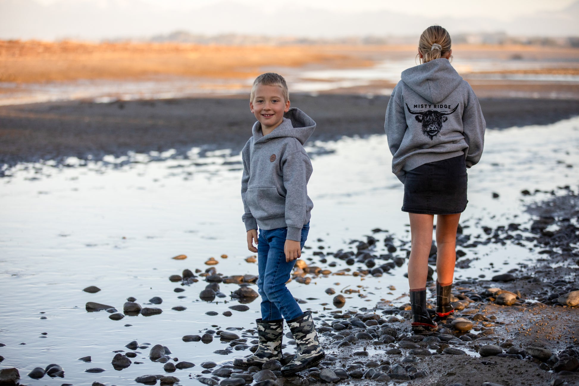 NZ Kids Hoodie Clothing Warm Outdoors Misty Ridge