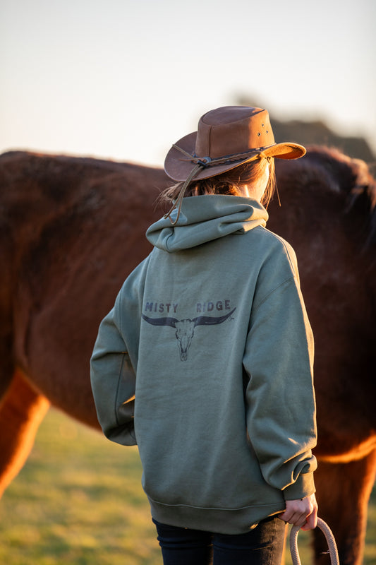NZ Outdoor Clothing Misty Ridge - Skull Hoodie
