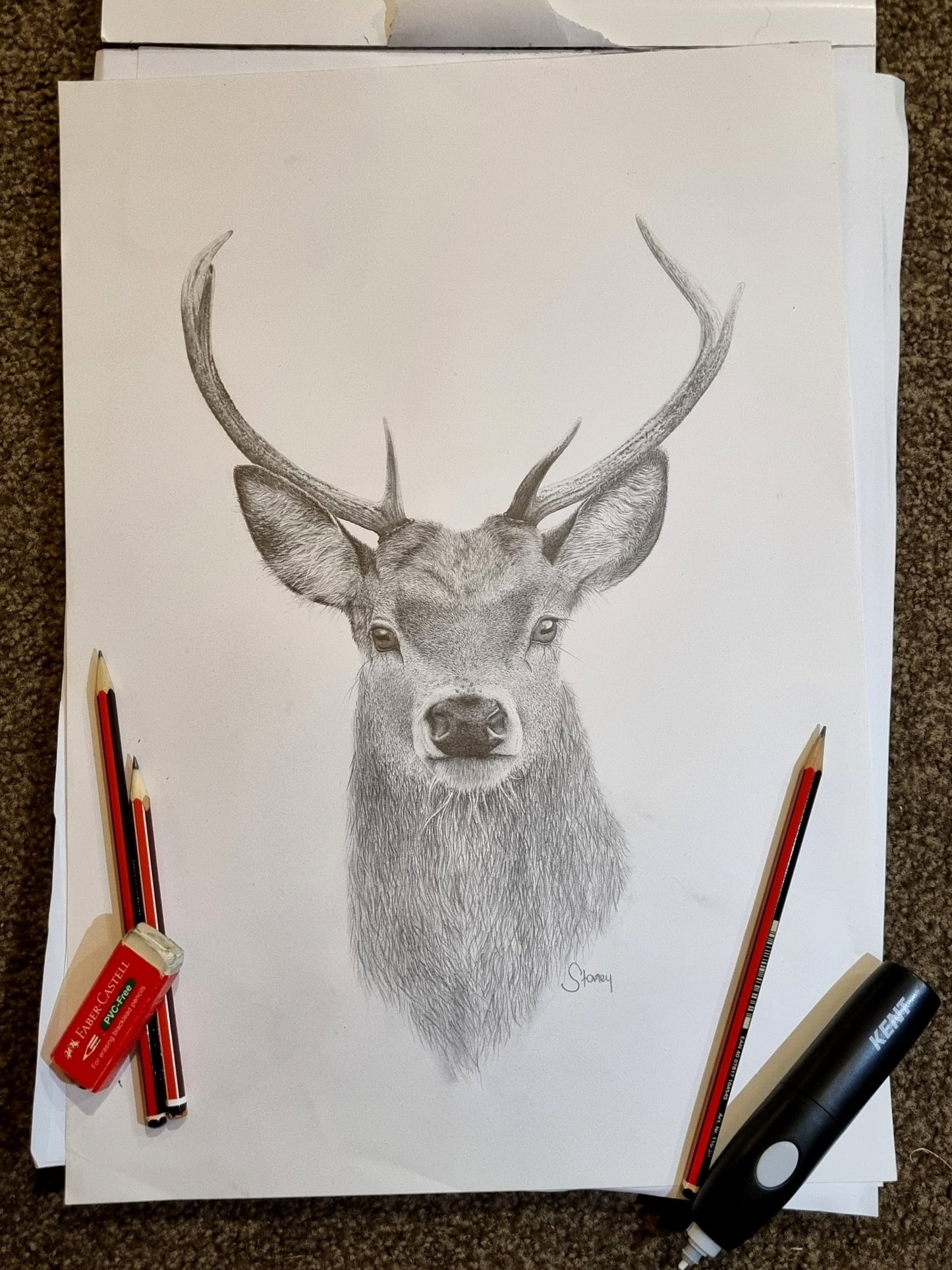 Stag Print