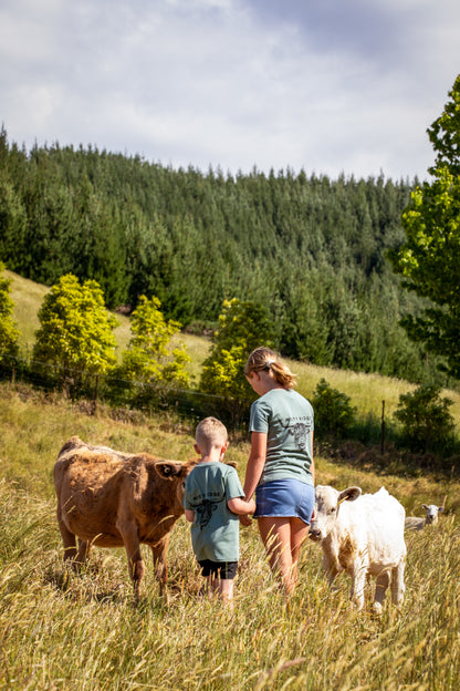 Kids Highland Cow T-Shirt